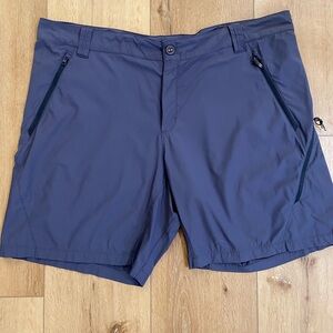 Beretta Shorts Technical Performance Mens Size XXL Dark Grey Zipper Pockets